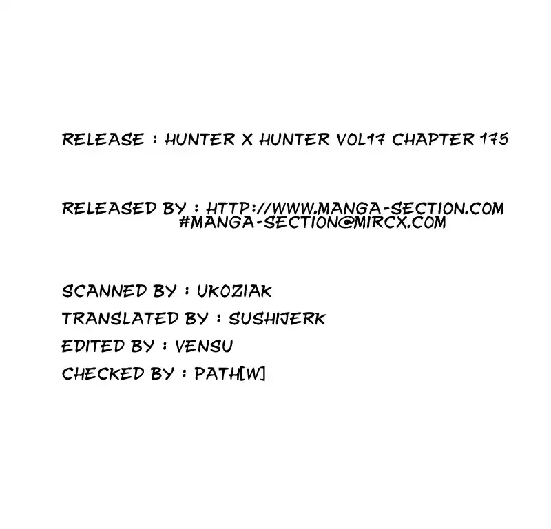 Hunter x Hunter Chapter 175 16